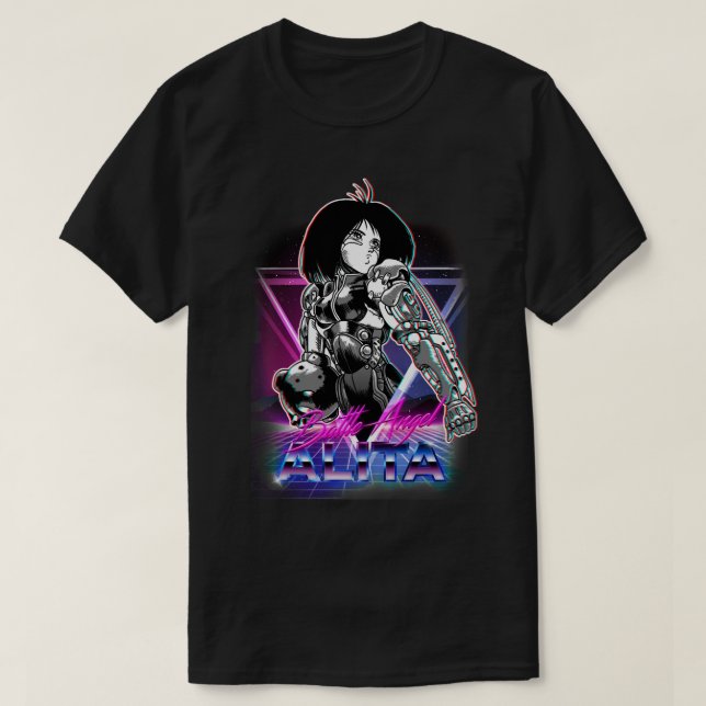 Överraskning Gift Alita Battle Angel Gifts Music F T Shirt (Design framsida)