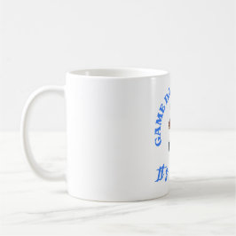 Överraskning på speldagen för fotbollsentusiaster  kaffemugg