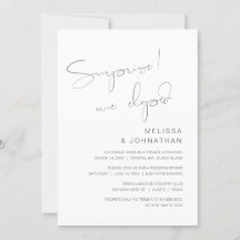 Överraskning, vi rymde, Bröllopsfest för de som ry