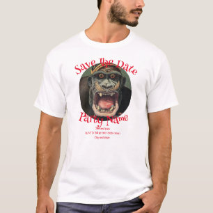 Överraskningsfödelsedagsfestivalblock 2024-fest t shirt