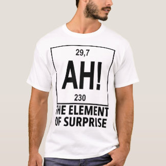 Överraskningsmoment Ah Kemisk Periodiska Systemet T Shirt