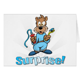 Överrrakning! Hälsningskort