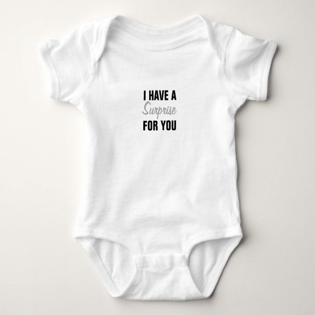 ÖverrrakningbabyBodysuit T-shirt (Framsida)