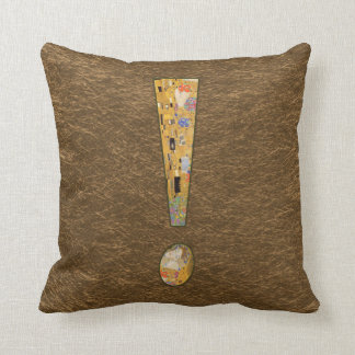 ÖverrrakningkyssGustav Klimt vintage förändrad Kudde