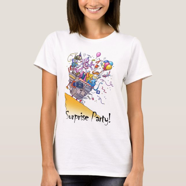 Överrrakningparty! Tee (Framsida)