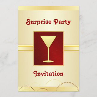 Överrrakningpartyinbjudningar - champagne inbjudningar