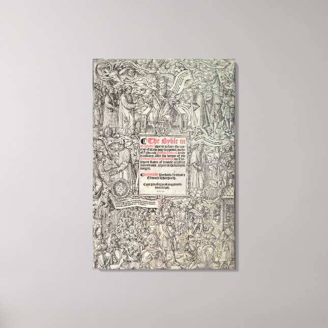 Översättning till engelska av Underbaren Canvastryck (Framsida)