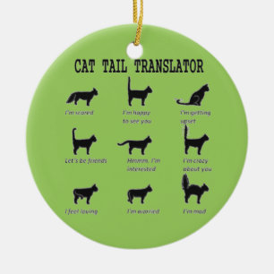 ÖVERSÄTTNINGEN AV CAT SVAN JULGRANSPRYDNAD KERAMIK