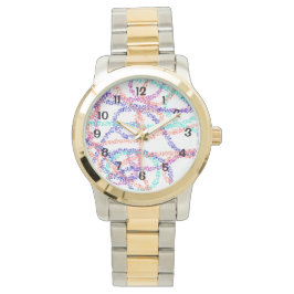 Oversiderad 2-tonsarmbandsur armbandsur