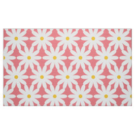 Oversifierad XL-utskriftsblomma Retro Fabric Tyg