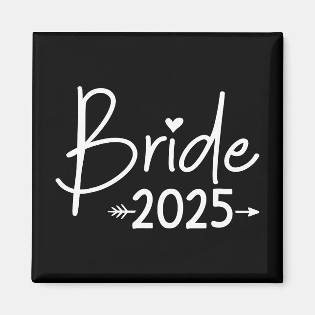 Översikt 2025 för Bröllop eller Bachelorette Party Magnet (Framsidan)