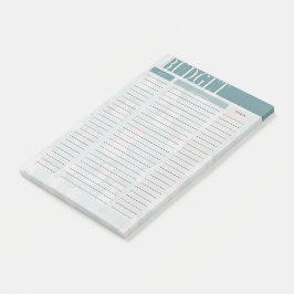 Översikt över budgetspåraren Snögubbe Bokför antec Post-it Block