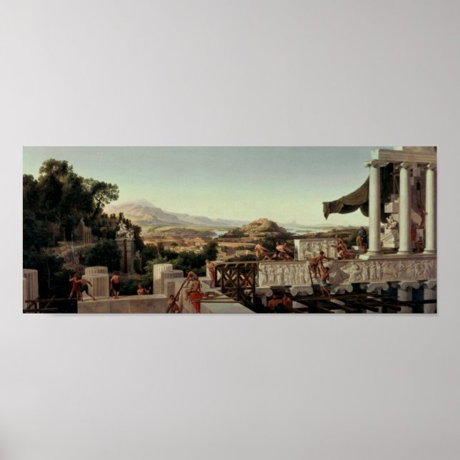 Översikt över Grekland Poster (Framsidan)