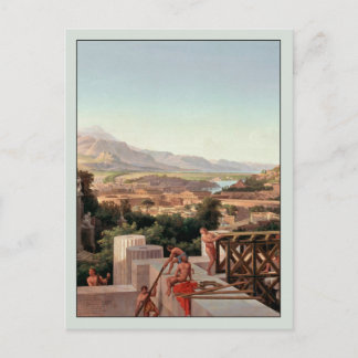 Översikt över Greklands blomma i augusti Ahlborn Vykort