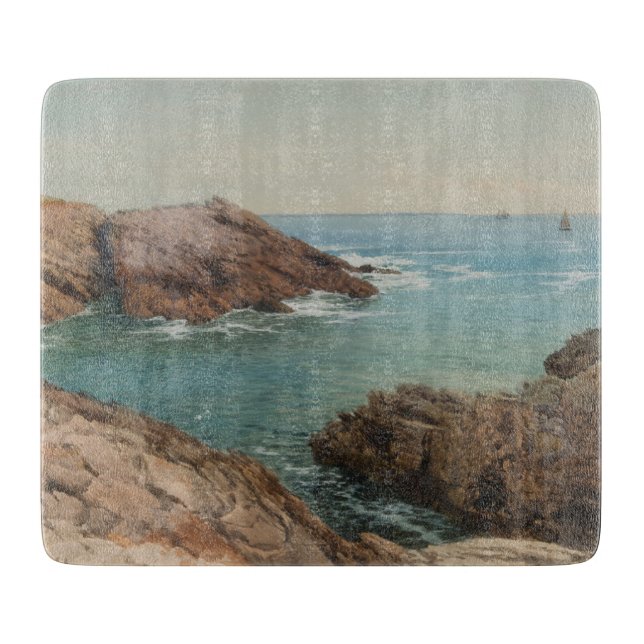 Översikt över havet (kustlandskap) (marin miljö) (Framsidan)