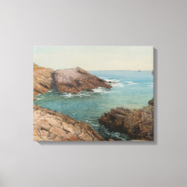 Översikt över havet (kustlandskap) (marin miljö) canvastryck