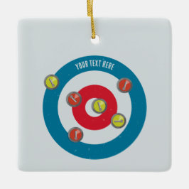 Översikt över kurvstenar och kurvstenar julgransprydnad keramik