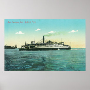 Översikt över Oakland Ferry Poster