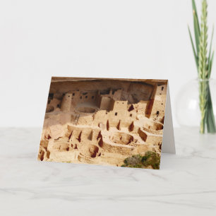 Översikt över tomt gratulationskort för Cliff Pala Kort