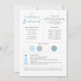 Översiktsinformation och Frieri kortmall