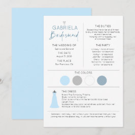 Översiktsinformation och Frieri kortmall