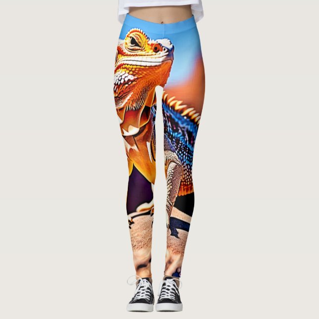 Översiktsutkast för avlyssning leggings (Framsida)