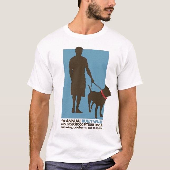 Översittaren går en Thon skjorta Tee Shirt (Framsida)