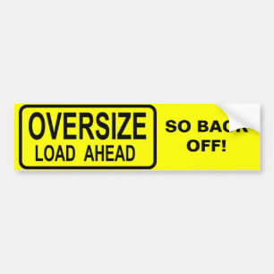 Oversize Load Bildekal