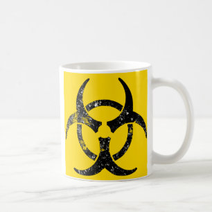Oversized Biohazarddesign Kaffemugg