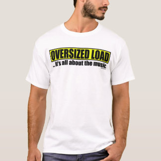 OVERSIZED LADDA logotypen T-shirt