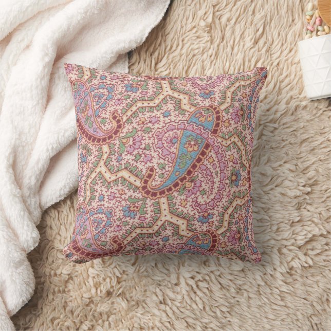 Oversized Paisley Dekorativ kudde (Filt)