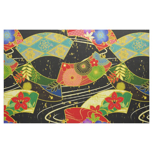 Oversized tyg för mönsterkimonojapan (Fat Quarter)