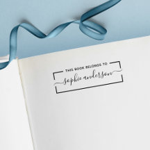 Överskred Tillhören i Bok till Trendig Script Namn