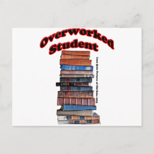 Överskriven Student Vykort