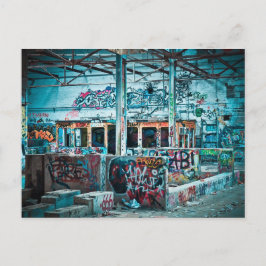 Överskrivet vykort för fabriksfotografi