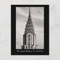 Överst på Chrysler Byggnad NYC - B&W