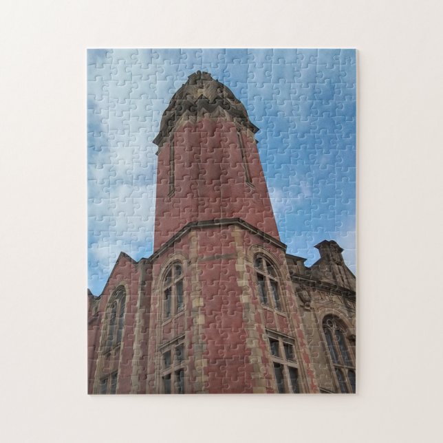 Överst på en byggnad pussel (Vertikal)