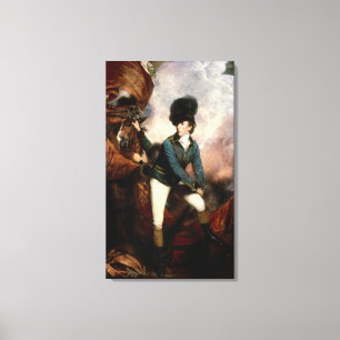 Överste Banastre Tarleton 1782 Canvastryck