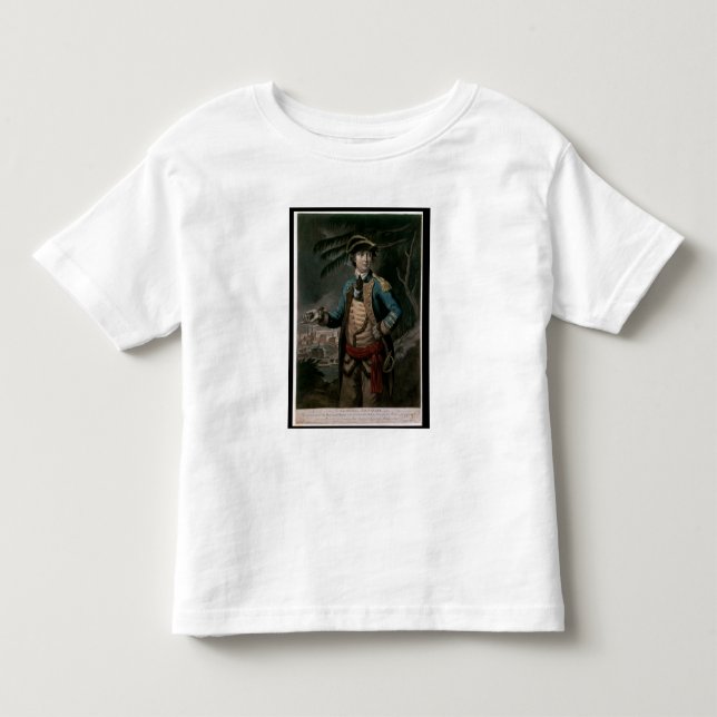 Överste Benedict Arnold, pub. London 1776 Tee Shirt (Framsida)