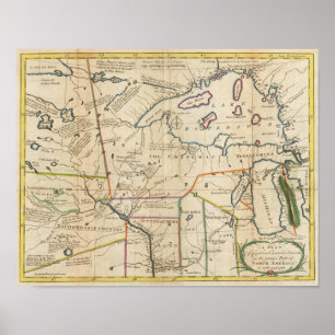 Överste Carvers Travels plan Poster