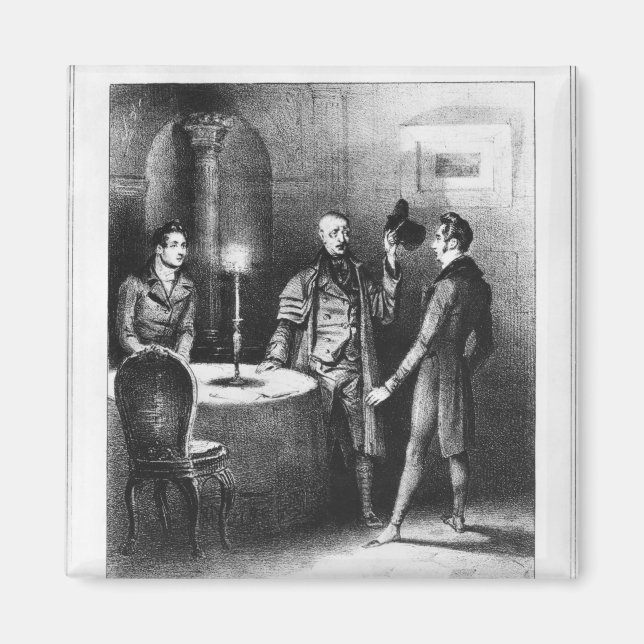 Överste Chabert, illustration: "Le Colonel Magnet (Framsidan)