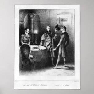 Överste Chabert, illustration: "Le Colonel Poster