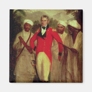 Överste Colin Mackenzie och hans indiska pandits Magnet