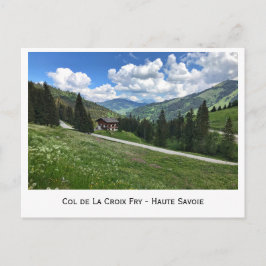 Överste de La Croix Fry, Haute-Savoie, Fransk Alpe Vykort