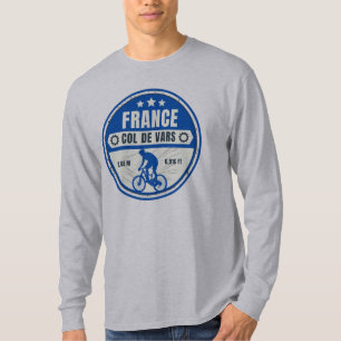 Överste de Vars fransk Alpes cykeltur T Shirt