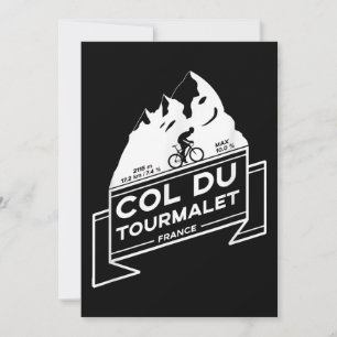 Överste Du Tourmalet Road Cycling Anteckningskort