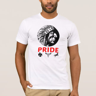 Överste för den inhemska inhemska Indian T Shirt