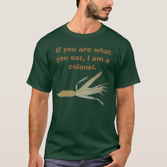 Överste fotoskjorta t shirt (Framsida)
