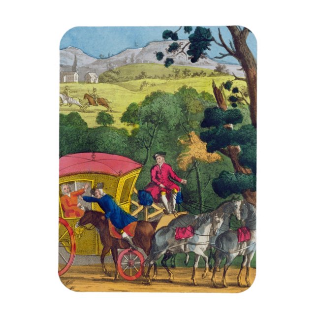 Överste Jack rånade Mary Smith i Maidenhead Thic Magnet (Vertikal)