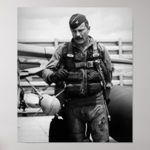 Överste Robin Olds Poster